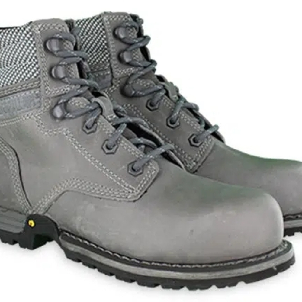 Gray Work Boots - image 1